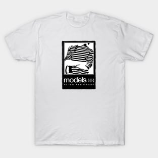 Models band 40 Year Anniversary Print T-Shirt